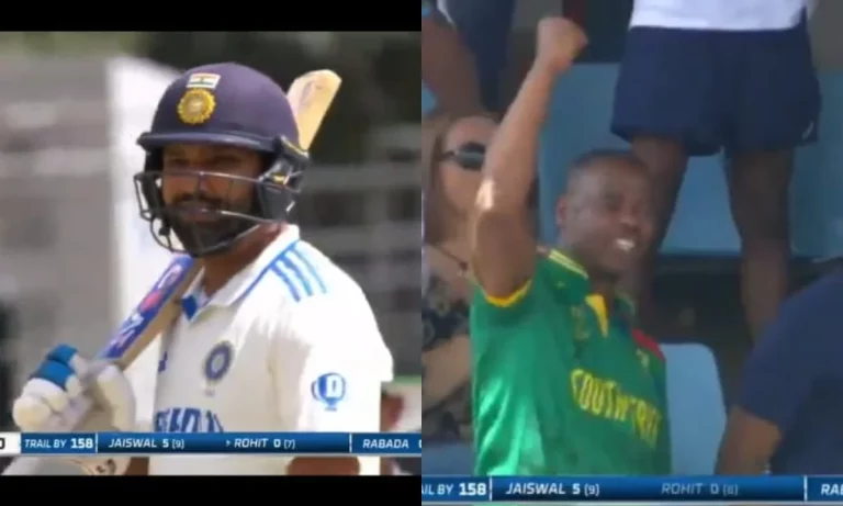 Watch: Reaction Of Kagiso Rabada's Father On Rohit Sharma's Bowled Wicket Goes Viral