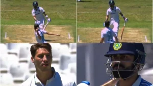 "Tereko 30 Runs Marunga Ek Ball Mai Dalle" Watch Virat Kohli Gives It Back To Nandre Burger