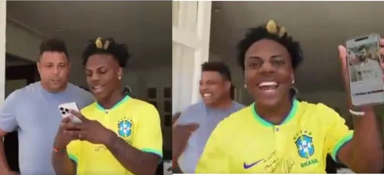 WATCH - Ronaldo Nazario Epic Reaction After IShowSpeed Showed Him Virat Kohli's Photo