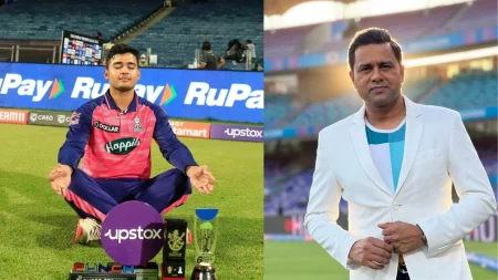 Aakash Chopra expressed his observations and conversations about Riyan Parag's current form in domestic cricket through a tweet.
