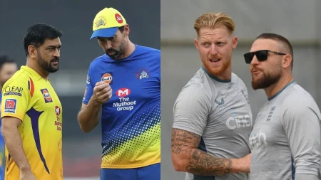 "What MS And Flem Do" Ben Stokes And Brendon McCullum Try To Follow The CSK Way