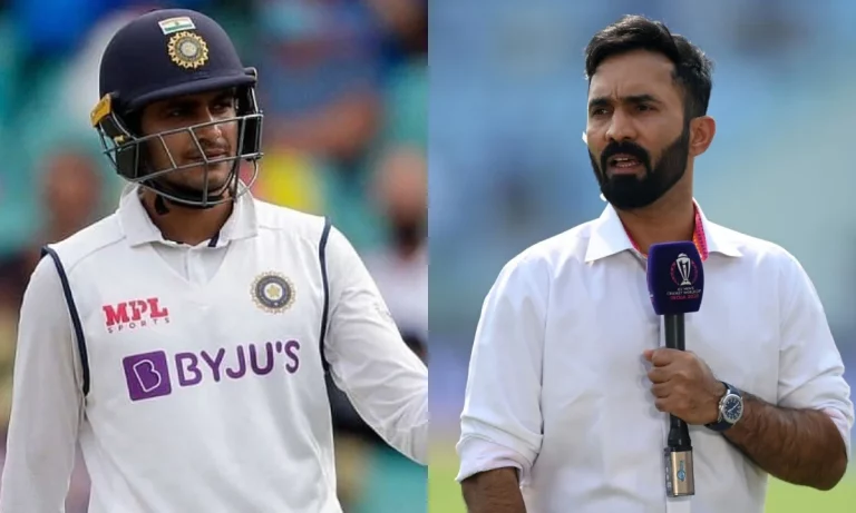 "His career is on the line”- Dinesh Karthik Made A Big Statement About Shubman Gill