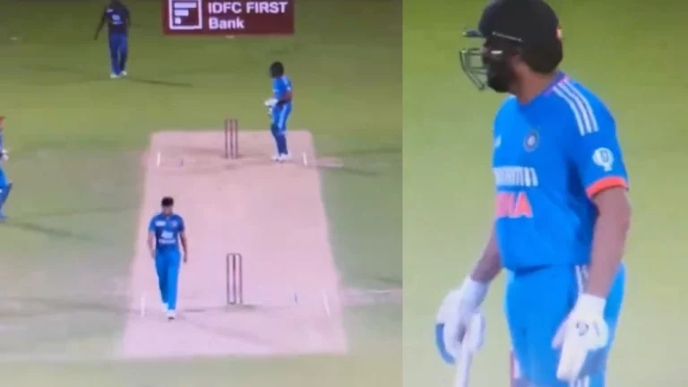 "Ek To Idhar Do Zero Hua Hai" Rohit Sharma's Hilarious Chat With The Umpire After First Leg-Bye