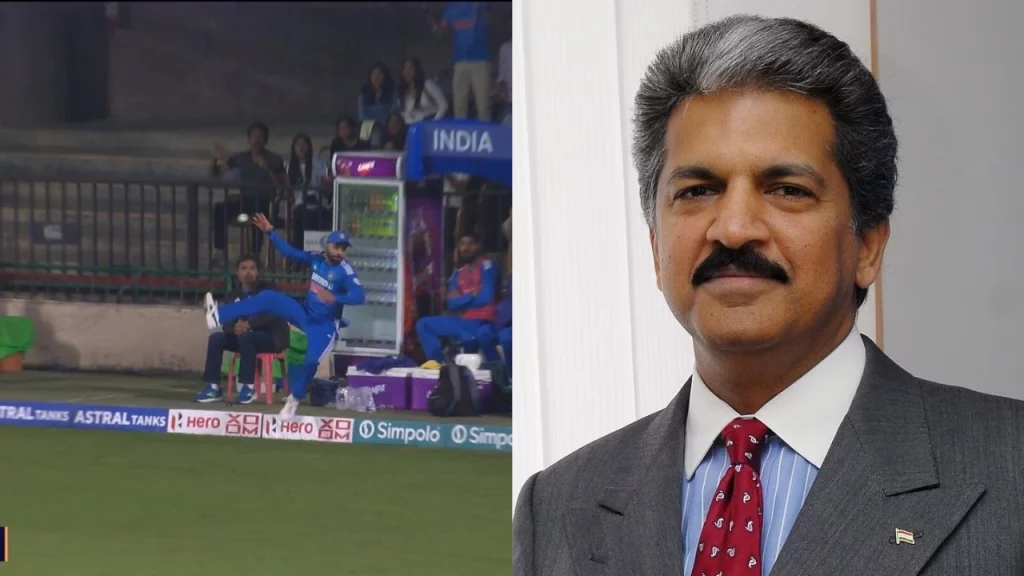 "Hello, Isaac Newton?" Anand Mahindra Can't Keep Calm After Virat Kohli's Incredble Save