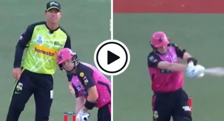 Watch: Steve Smith Gets Out Instantly After David Warner Sledges Him For Opening