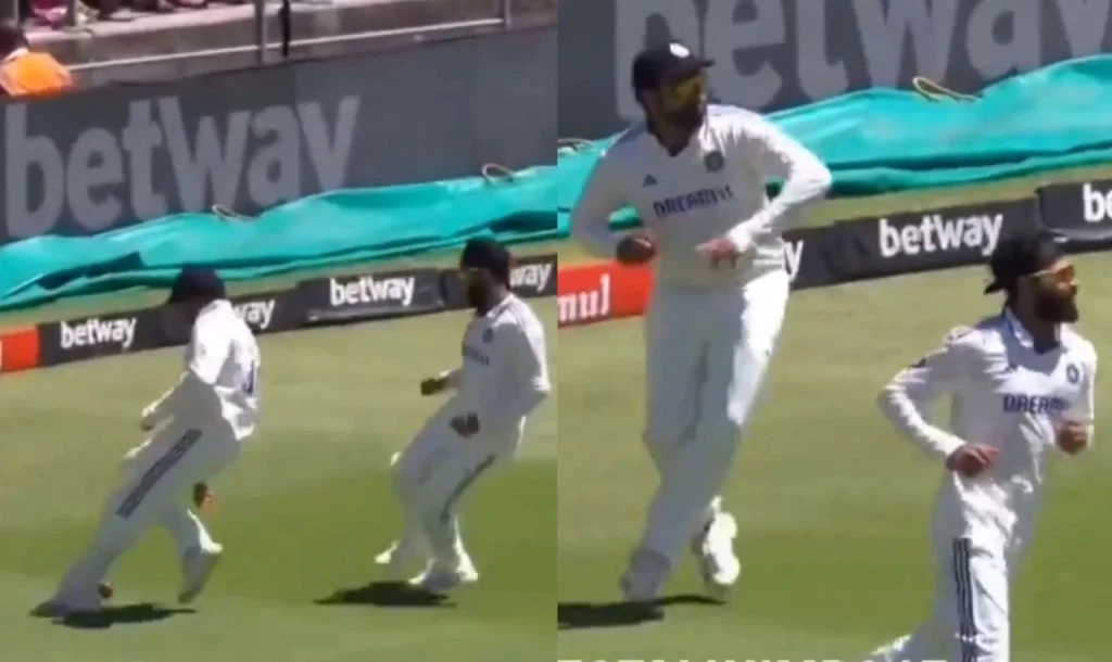 WATCH - Rohit Sharma Beats Ravindra Jadeja in Sprint During 2nd IND vs SA Test Innings