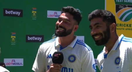 Watch: Jasprit Bumrah Shows Modesty By Not Accepting Credit For Siraj's Success In Cape Town