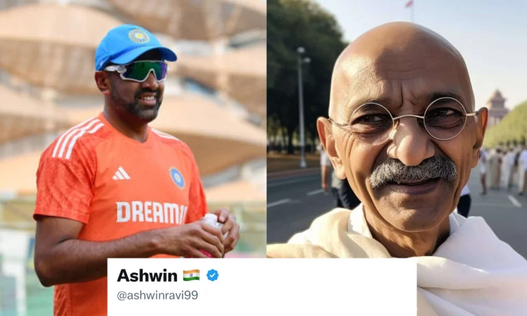 R Ashwin Gives A Hilarious Reply To "Gandhiji" On Twitter During IND vs AFG 1st T20I