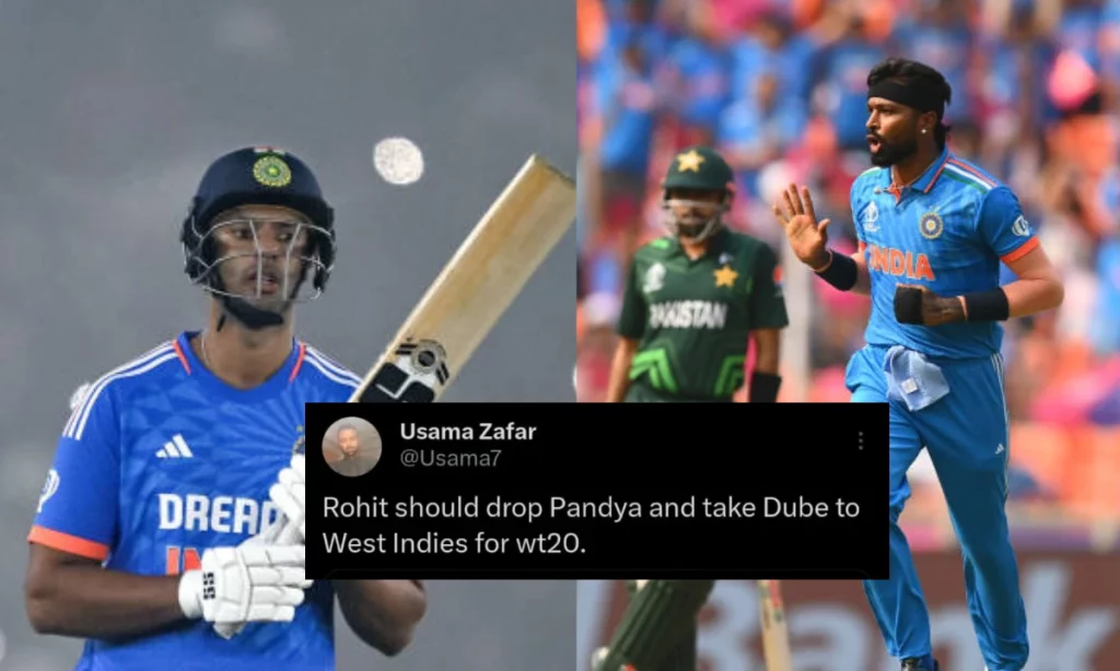 IND vs AFG: Rohit Sharma's Fans Hail Shivam Dube As The Replacement Of Injured Hardik Pandya