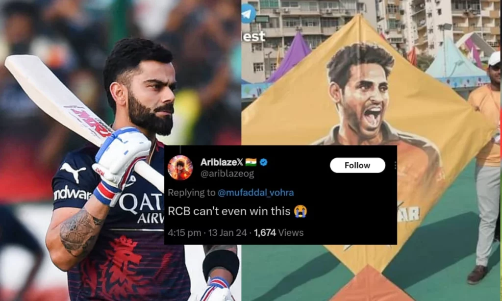 RCB Got Trolled Badly For Coming Second In Kite Festival Among IPL Teams In Ahmedabad; SRH's Kite Emerged Winner