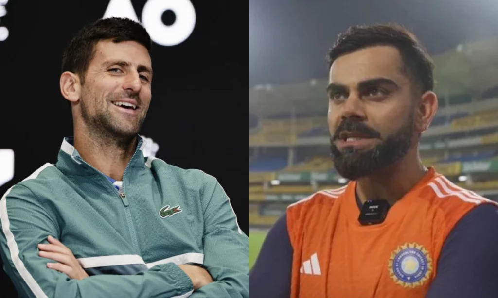 Virat Kohli Shared Unknown Details About His Friendship With Novak Djokovic