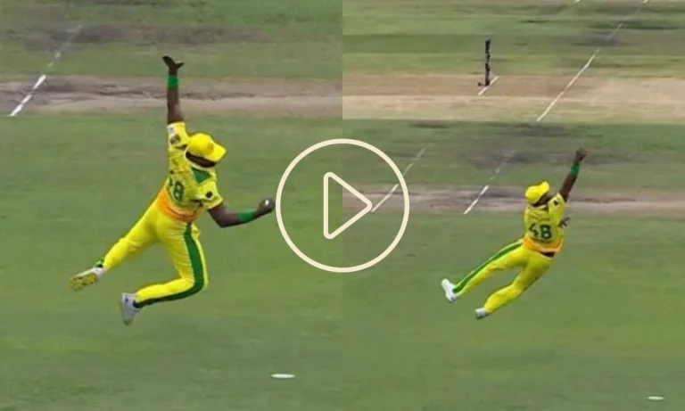 [Video] Romario Shepherd Takes The Most Insane One-Handed Catch In SA20 2024