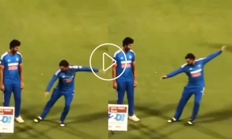 [Watch] IND vs AFG: Virat Kohli Hilariously Slides On The Ground Before Posting With The Trophy