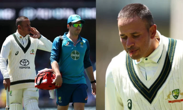 "Wanted Marnus To Have A Hit": Usman Khawaja Gives A Funny Reason Why He Walked Off After Being Hit On The Jaw In 1st AUS vs WI Test