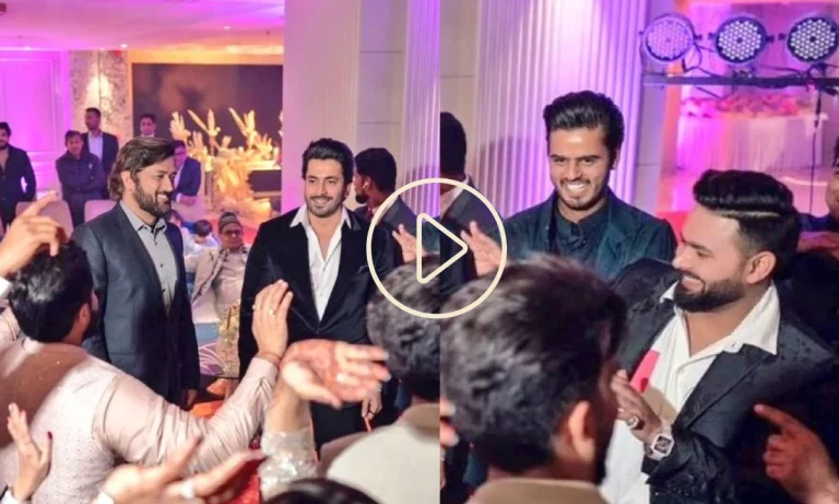 Student Rishabh Pant Gets Master MS Dhoni To Dance At Sister's Engagement Party