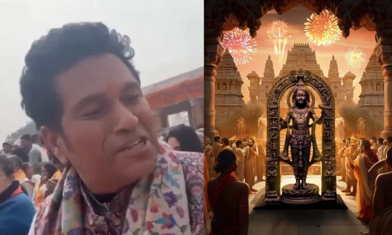 [Watch] "A Dream Come True For Me" - Sachin Tendulkar Gives First Reaction From Ram Temple In Ayodhya