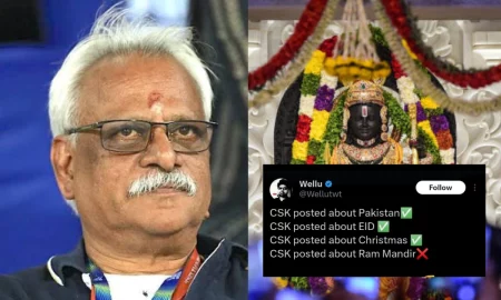Fans Slam CSK For Not Posting About Ram Temple Inauguration On Social Media