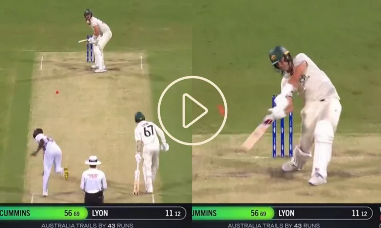 AUS vs WI: Watch Pat Cummins Smashed Kemar Roach For An Audacious Six Over Covers