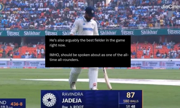 IND vs ENG: Fans Hail GOAT All-Rounder Ravindra Jadeja For His 87 In 1st Test In Hyderabad