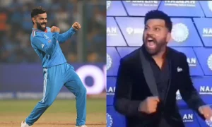 Rohit Sharma Does A Funny Mimicry Of Virat Kohli's Aggressive Celebration