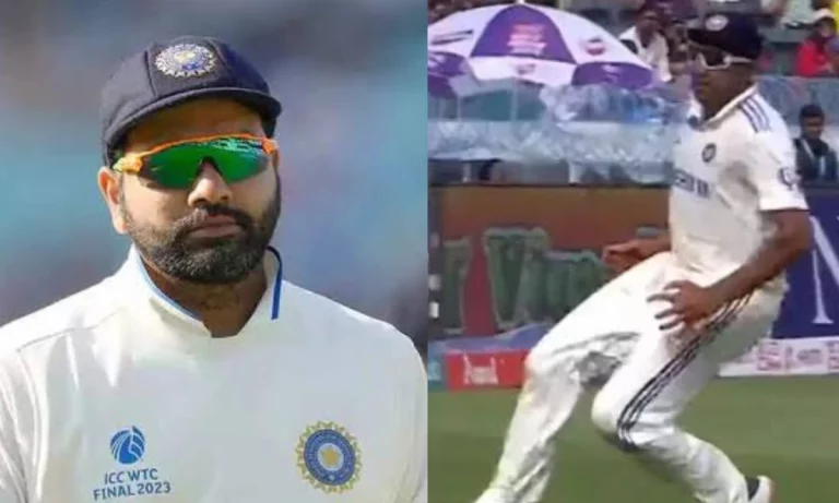 [Watch] Rohit Sharma Got Angry At Lazy R Ashwin For Poor Fielding Efforts