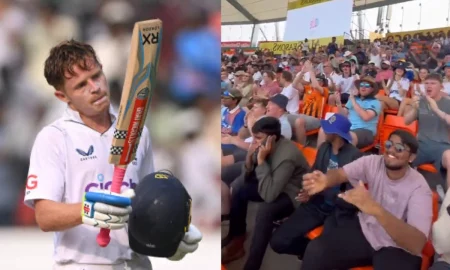 IND vs ENG: Watch Indian Crowd Joins Barmy Army In Cheering For England Batter Ollie Pope