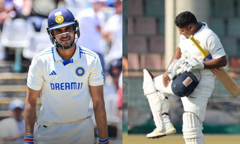 “Sarfaraz Khan Should Replace Shubman Gill In The Second Test”