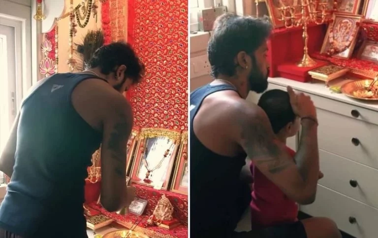 [VIDEO] Hardik Pandya Engages In Prayer Moment With Son Agastya