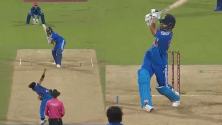 IND vs AFG: Watch Rinku Singh And Rohit Sharma Hit 36 Runs In The Final Over Of Karim Janat