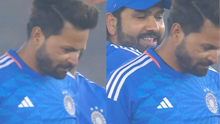 IND vs AFG: Watch Rohit Sharma Slapped Mukesh Kumar On His Head For A Mistake