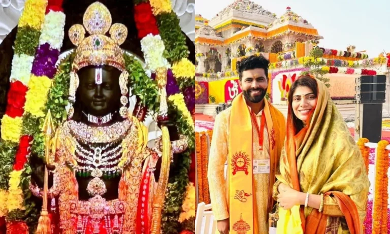 Ravindra Jadeja Posts Picture Of PM Narendra Modi In His Instagram Story From Ram Temple Inauguration Ceremony