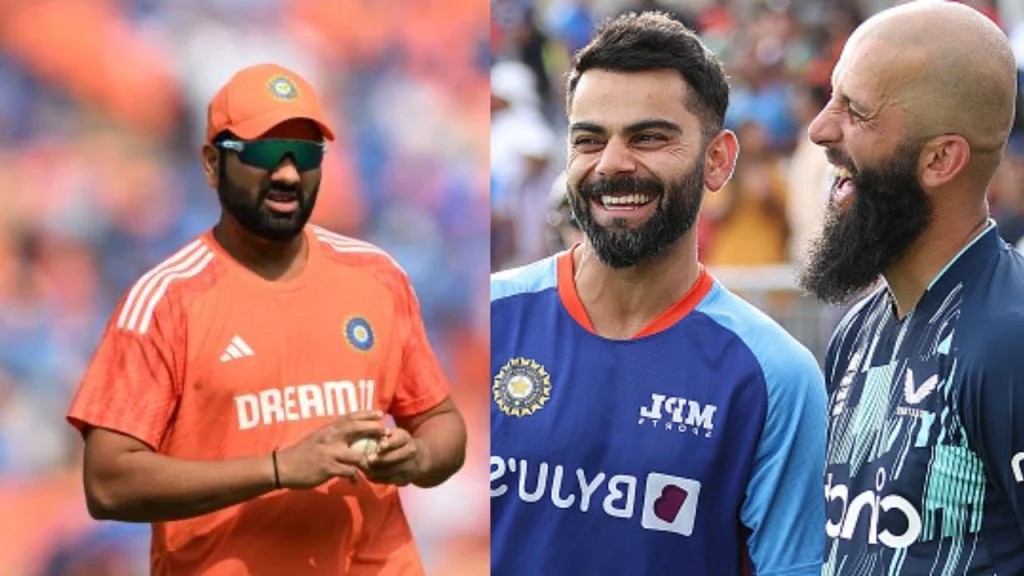 Moeen Ali Ignored Rohit Sharma As He Named His Top-5 Indian Batters