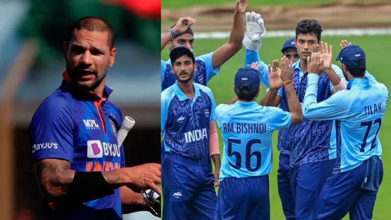 Shikhar Dhawan Expressed Disappointment In Not Finding A Place In The Asian Games Squad