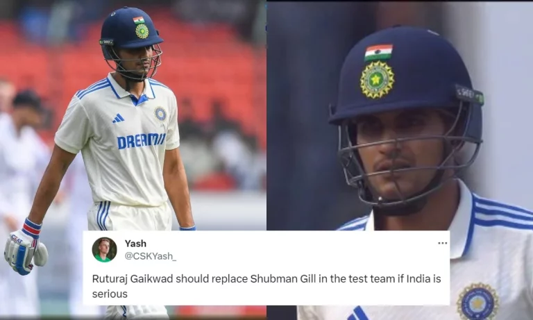 IND vs ENG: Fans Are Trolling Shubman Gill After He Was Dismissed For 2-Ball Duck