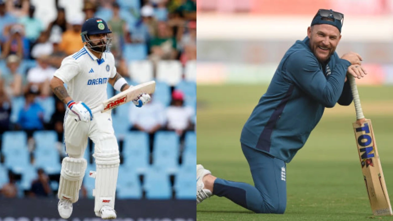 "Virat Kohli Isn't Playing" Brendon McCullum Breaks Silence On Virat Kohli's Absence