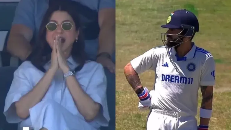Watch: Anushka Sharma Gets Stunned With Virat Kohli's Dismissal