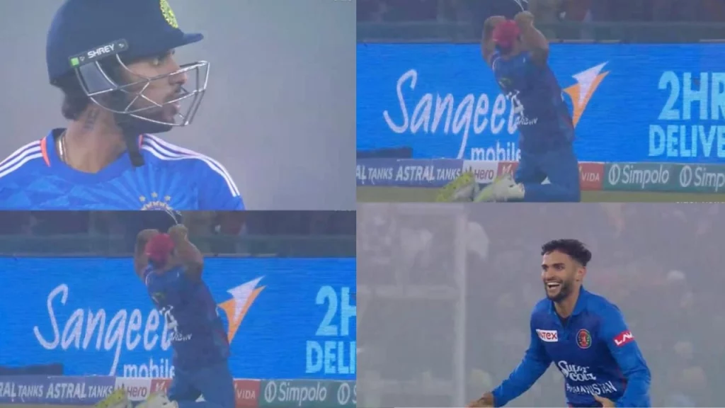 Watch: Gulbadin Naib Takes A Stunner To Dismiss Tilak Varma
