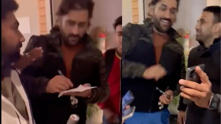 Watch: MS Dhoni Denies Autograph To A Fan For This Reason