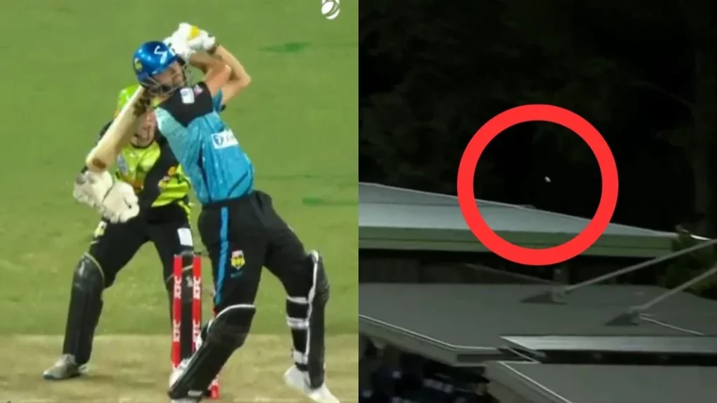 Watch: Matthew Short's BBL Six Lands Straight Out Of The Stadium