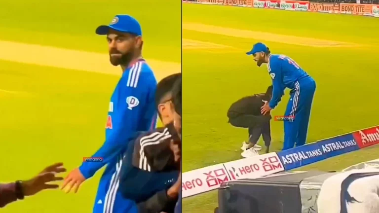 Watch: Virat Kohli Requested Security Personnel To Be Gentle With The Fan Who Touched His Feet