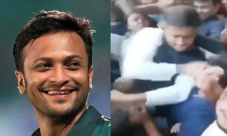 [VIDEO] Shakib Al Hasan Angrily Slapped A Fan During A Political Rally In Bangladesh