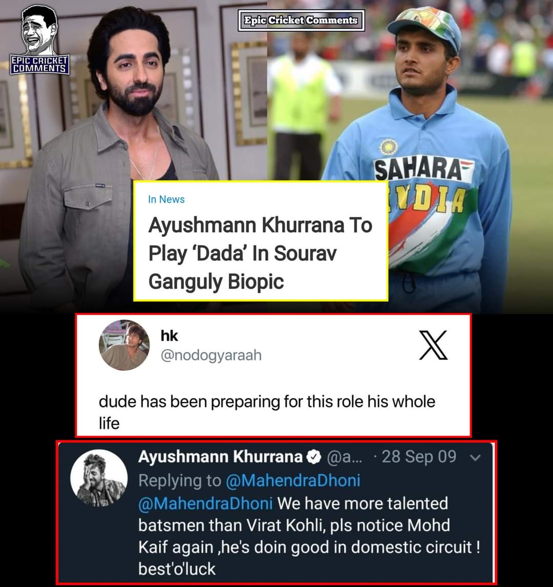 Ayushmann Khurrana's Old Tweet Against Virat Kohli Goes Viral Amid Sourav Ganguly's Biopic Talks