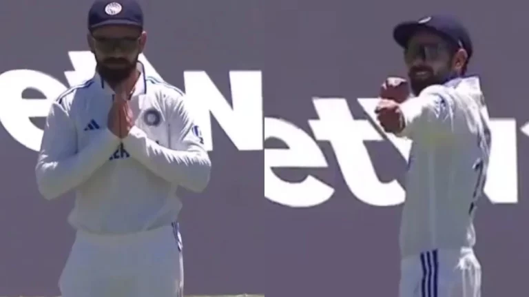 Watch: Virat Kohli Showing His Devotion To Prabhu Shri Ram In The Middle Of The Game