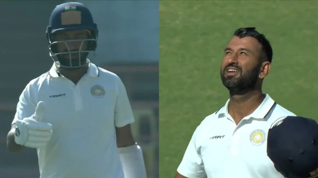 Cheteshwar Pujara Double Century Vs Ranji