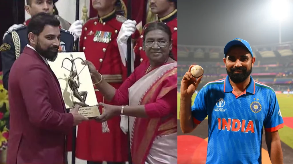 Mohammed Shami Arjuna Award