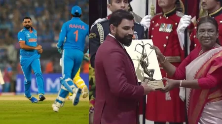 Fans React After Mohammed Shami Receives The Arjuna Award