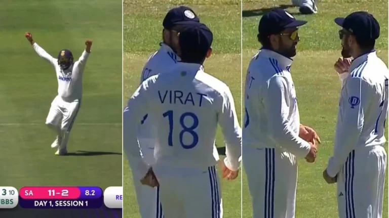 Tristan Stubbs Falls After Rohit Sharma Moves To Short Leg After A Chat With Virat Kohli