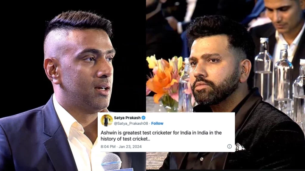 Fans React As Ravichandran Ashwin Wins Dilip Sardesai Award For Best Performance In A Test Series For The 3rd Time