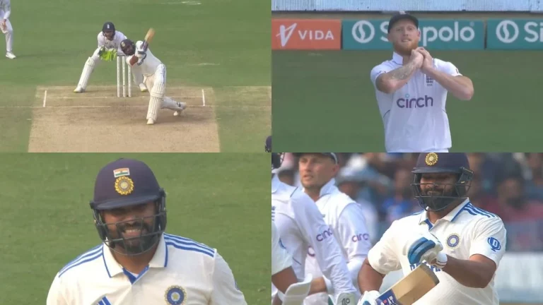 IND vs ENG: Watch Rohit Sharma Shows His Frustration On His Bat After Getting Out