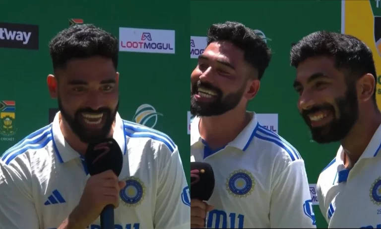Watch: Mohammed Siraj Shocked Jasprit Bumrah With His English; Bumrah Gives An Epic Reaction